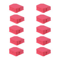 10 Covers Battery Terminal Clamp Ø17mm TPE outlet...