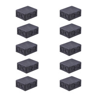 10 Covers Battery Terminal Clamp Ø 17 mm TPE...