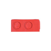 10 Covers Battery Terminal Clamp Ø 17 mm TPE outlet left HELLA for diff vehicles