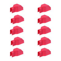 10 Covers Battery Terminal Clamp Ø20mm TPE outlet...