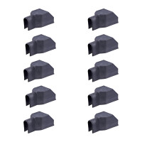 10 Covers Battery Terminal Clamp Ø20mm TPE outlet...