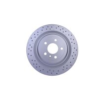 2 Bremsscheiben gelocht Ø 67 mm 22 mm HELLA passend für u.a. MB M-KLASSE