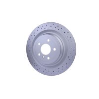 2 Bremsscheiben gelocht Ø 67 mm 22 mm HELLA passend für u.a. MB M-KLASSE