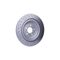 2 Bremsscheiben gelocht Ø 67 mm 22 mm HELLA passend für u.a. MB M-KLASSE