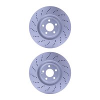 2 Bremsscheiben innenbelüftet Ø 67 mm 36 mm HELLA passend für u.a. MB CLS