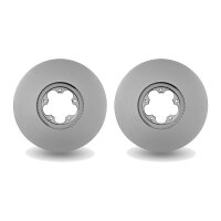 2 Bremsscheiben innenbelüftet Ø 93,1 mm 33 mm HELLA für u.a. FORD TOURNEO