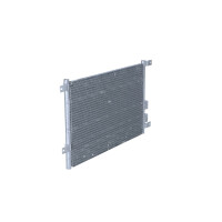 Air conditioning condenser with sealing ring NRF for e.g. ALFA ROMEO 156