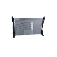 Radiator engine cooling 620 - 395 mm alu NRF for e.g. OPEL CORSA