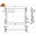 Radiator engine cooling 620 - 395 mm alu NRF for e.g. OPEL CORSA