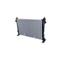 Radiator engine cooling 619 - 397 mm alu NRF for e.g. ALFA ROMEO MITO