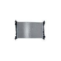 Radiator engine cooling 618 - 398 mm alu NRF for e.g....