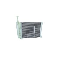 Radiator engine cooling 480 - 416 mm alu NRF for e.g. FIAT 500