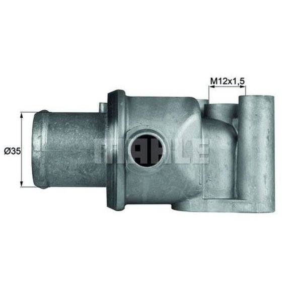Coolant thermostat with seal MAHLE for FIAT CINQUECENTO
