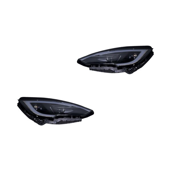 Headlight Set left right 12 V LED HELLA suitable for TESLA MODEL S