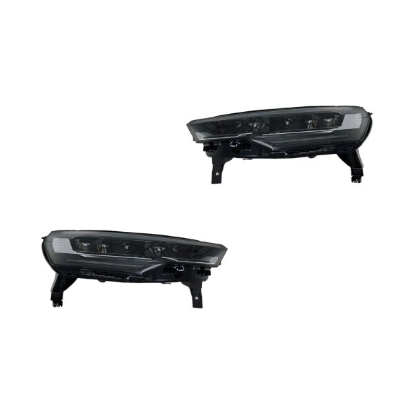 Headlight Set left right 12 V LED HELLA suitable for RENAULT CAPTUR