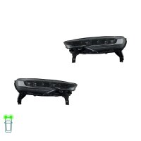 Headlight Set left right 12 V LED HELLA suitable for...