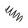 Suspension Spring Front Axle BILSTEIN for e.g. AUDI A3 Sportback