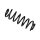 Suspension Spring Rear Axle BILSTEIN for AUDI A3 Sportback