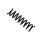 Suspension Spring Front Axle BILSTEIN for e.g. MERCEDES-BENZ C-Klasse