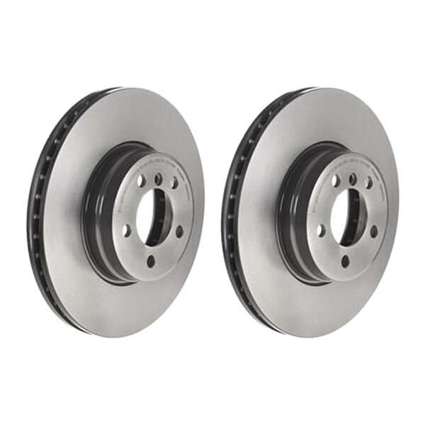 2 brake discs ventilated Ø 344 mm 30 mm BREMBO for LAND ROVER RANGE ROVER III