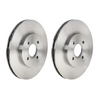 2 Bremsscheiben innenbelüftet Ø 300 mm 24 mm...