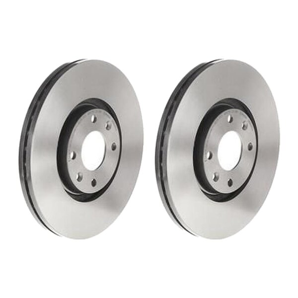 2 brake discs ventilated Ø 302 mm 26 mm BREMBO for PEUGEOT 208 and others