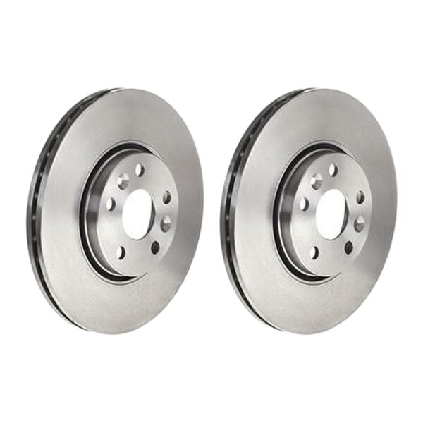 2 brake discs ventilated Ø 300 mm 24 mm BREMBO for RENAULT GRAND and others