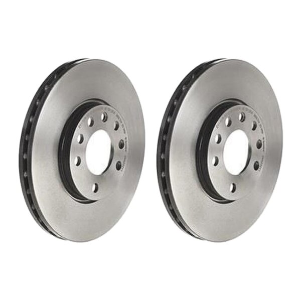 2 Bremsscheiben innenbelüftet Ø 285 mm 25 mm BREMBO für u.a. FIAT CROMA