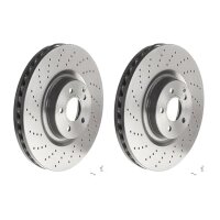 2 brake discs ventilated Ø 360 mm 36 mm BREMBO for...