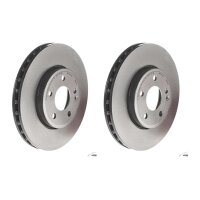 2 brake discs ventilated Ø 295 mm 28 mm BREMBO for...