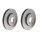 2 brake discs ventilated Ø 295 mm 28 mm BREMBO for MB B-CLASS and others