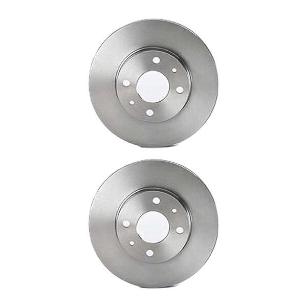 2 Bremsscheiben innenbelüftet Ø 240 mm 20 mm BREMBO für FIAT UNO