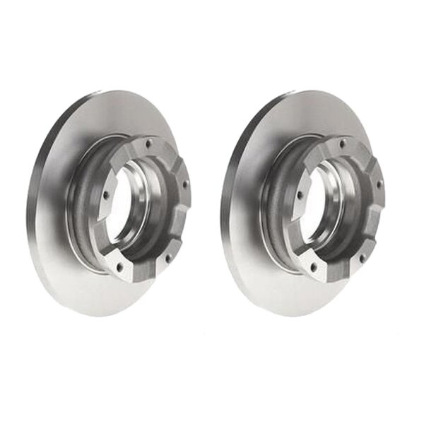 2 brake discs full Ø 280 mm 16 mm BREMBO for FORD TRANSIT and others