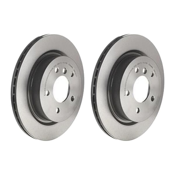 2 brake discs internally ventilated Ø 300 mm 20 mm coated BREMBO for BMW Z4