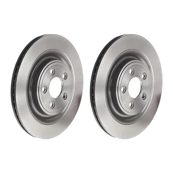 2 brake discs ventilated Ø 326 mm 20 mm BREMBO for JAGUAR XF and others