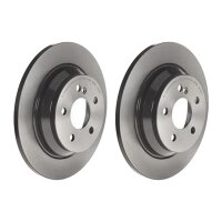 2 Bremsscheiben voll Ø 300 mm 12 mm BREMBO...