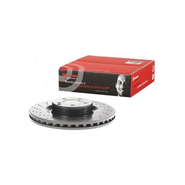 Front brake disc 350mm BREMBO for MERCEDES E-CLASS