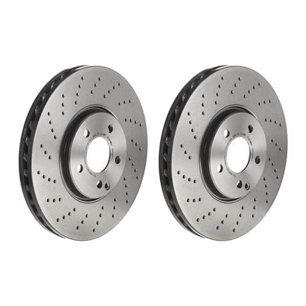 2 Bremsscheiben belüftet Ø 330 mm 32 mm BREMBO für u.a. MERCEDES-BENZ E-KLASSE