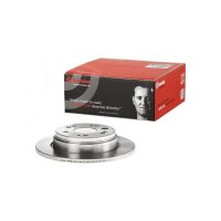 2 Bremsscheiben voll Ø 282 mm 12 mm BREMBO für u.a. HONDA FR-V