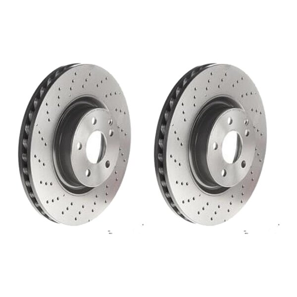 2 Bremsscheiben belüftet Ø 335 mm 32 mm BREMBO für MERCEDES-BENZ S-KLASSE