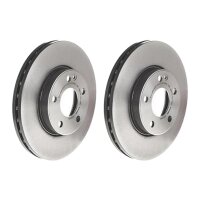 2 brake discs ventilated Ø 280 mm 25 mm BREMBO for...