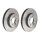 2 brake discs ventilated Ø 280 mm 25 mm BREMBO for MB A-CLASS and others