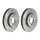 2 brake discs ventilated Ø 295 mm 28 mm BREMBO for MB A-CLASS and others