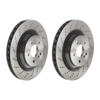 2 brake discs ventilated Ø 330 mm 26 mm BREMBO for...
