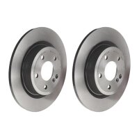 2 brake discs full Ø 295 mm 10 mm BREMBO for...