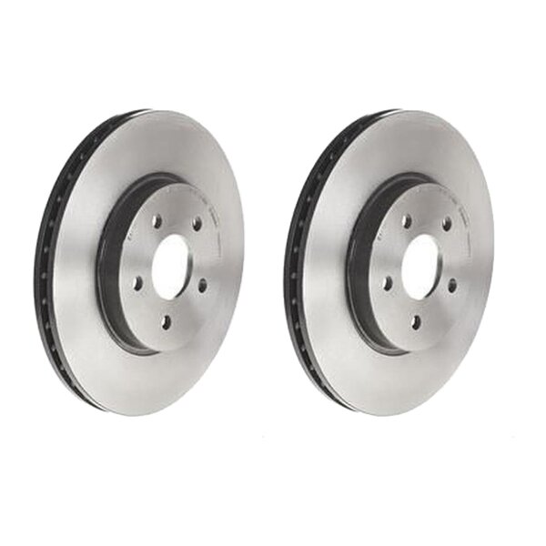 2 brake discs ventilated Ø 300 mm 24 mm BREMBO for FORD MONDEO and others