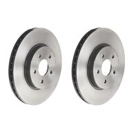 2 brake discs ventilated Ø 300 mm 24 mm BREMBO for...