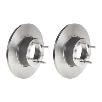 2 brake discs full Ø 272 mm 12.6 mm BREMBO for...