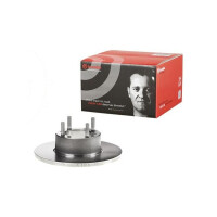 2 brake discs full Ø 272 mm 12.6 mm BREMBO for e.g. ALFA ROMEO SPIDER