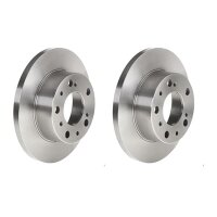 2 brake discs full Ø 256 mm 16 mm BREMBO for FIAT...